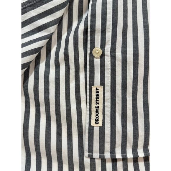 Kate Spade New York Broome Street Stripe Flutter Sleeve Blouse Size XXS - Picture 4 of 8